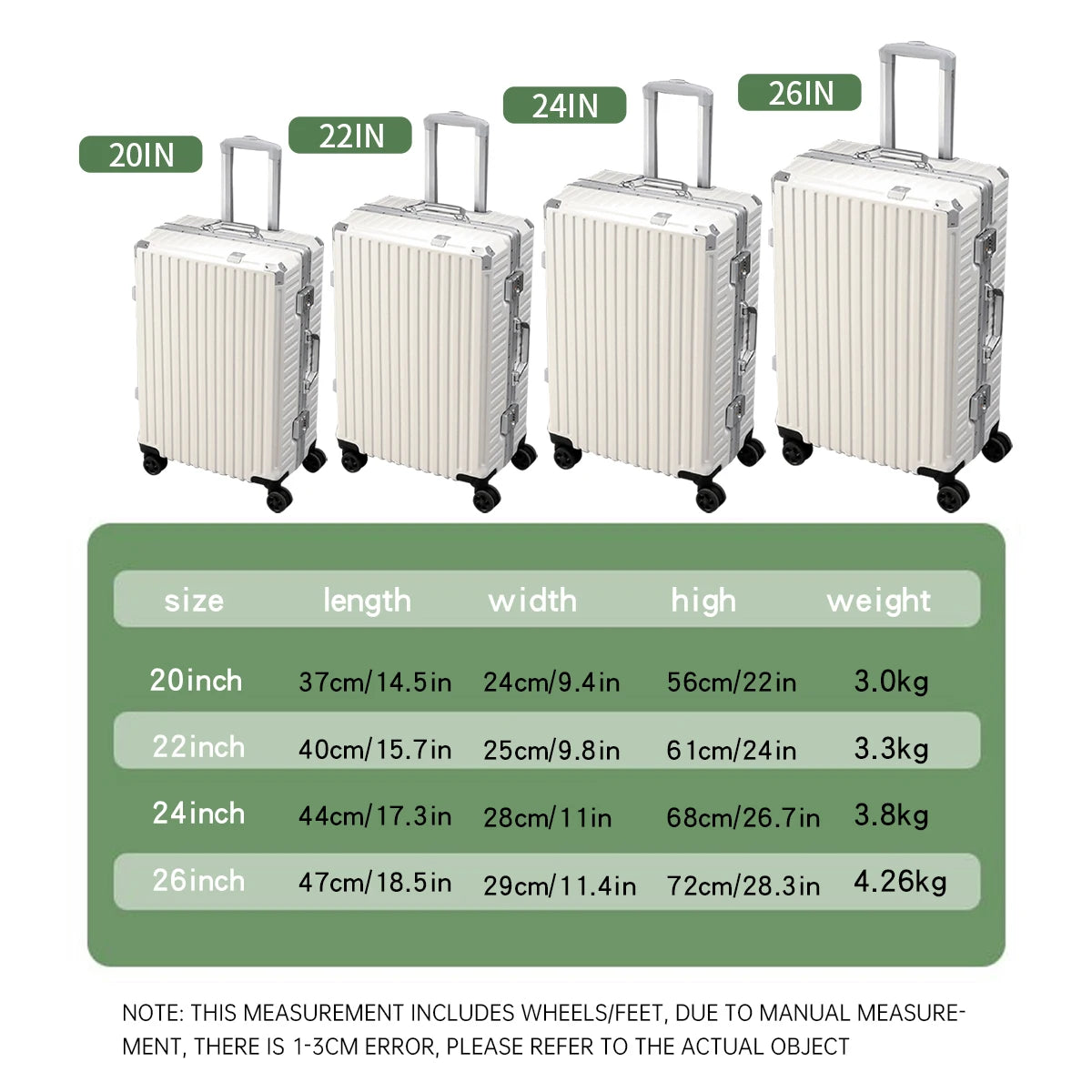 Trolley Luggage 20 24 26 28" Aluminum Frame Rolling Luggage Case USB Travel Suitcase on Wheels Combination Lock Carry on Luggage