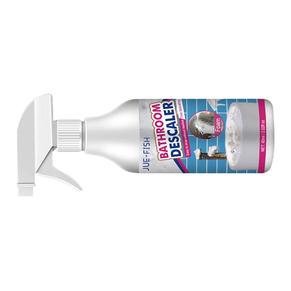 Stubborn Stains Cleaner Quickly Remove Bathroom Foam Cleaner Spray Descaling Cleaning Agent for Glass Wash Basin Stainless Steel
