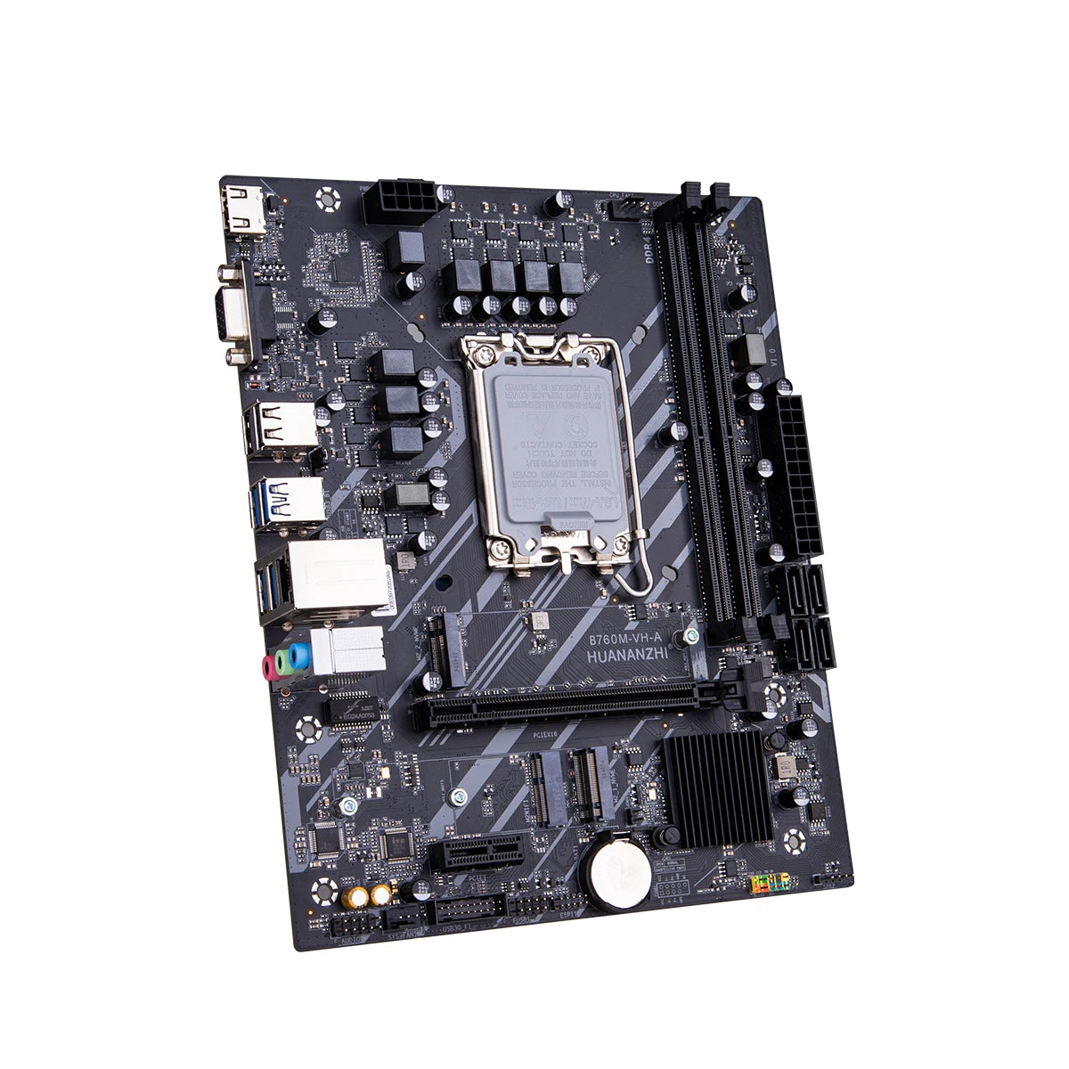 HUANANZHI B760M VH A M-ATX DDR4 Motherboard Support 12 13 Gen B760 Intel LGA 1700 CPU 12100F 12400F 12490F 12600F 12700F 13600F