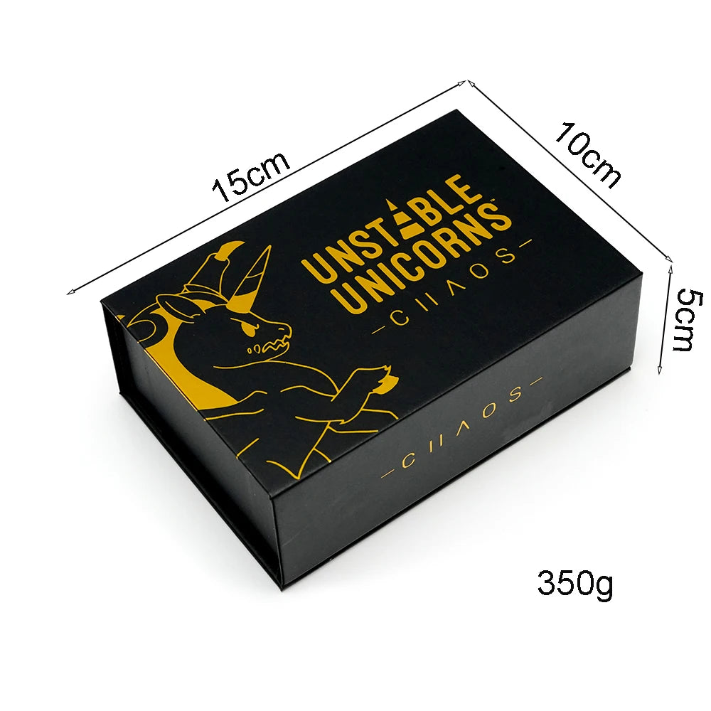 Unstable Unicorns Board English Family Party Expansion Basic Version Of Classic Board Games Control and Chaos Base Game