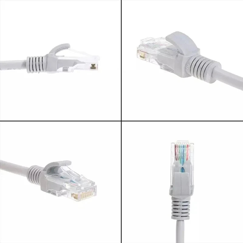Cable Ethernet De Alta Velocidad Cat5e RJ45 Cable De Red LAN Enrutador De Ordenador Patch Cord , 1M/5M/10M/15M/20M/30M/50M