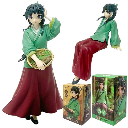 Anime The Apothecary Diaries Figure 17cm Maomi Action Figural Pvc Model Kawaii Car Decoration Doll Children Toys Christmas Gifts