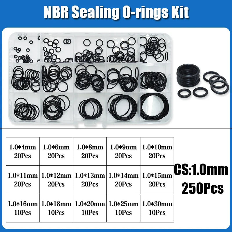2840 O-Ring NBR Automobile Nitrile Rubber ORing Corrosion Oil Resistant Seal Washer for Car Air Condition Faucet Plumbing Gasket