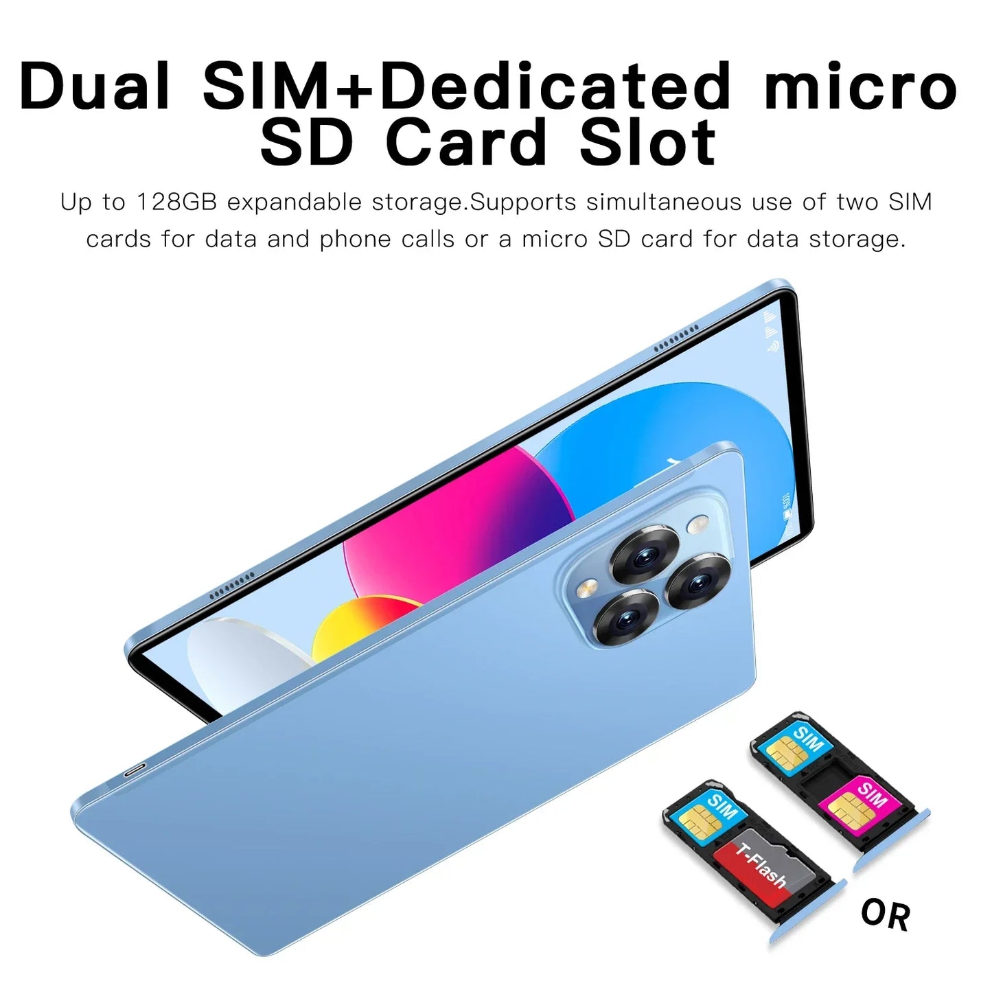 2025 New Original Global Version Tablet Android Pad 15 Pro 16GB+1TB Snapdragon 870 Tablets PC 5G Dual SIM Card WIFI HD 4K Mi Tab