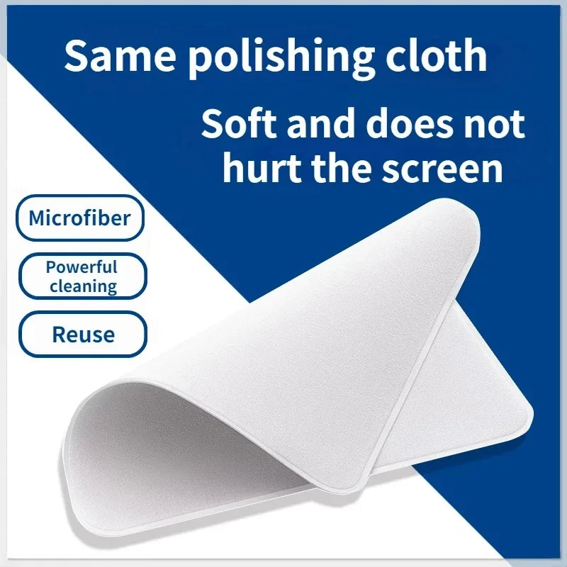 For Apple Polishing Cloth Microfiber Cleaning Wiper 16CM 1: 1 Original Phone Screen Cleaner Polish Cloth for iPhone iPad Tablet