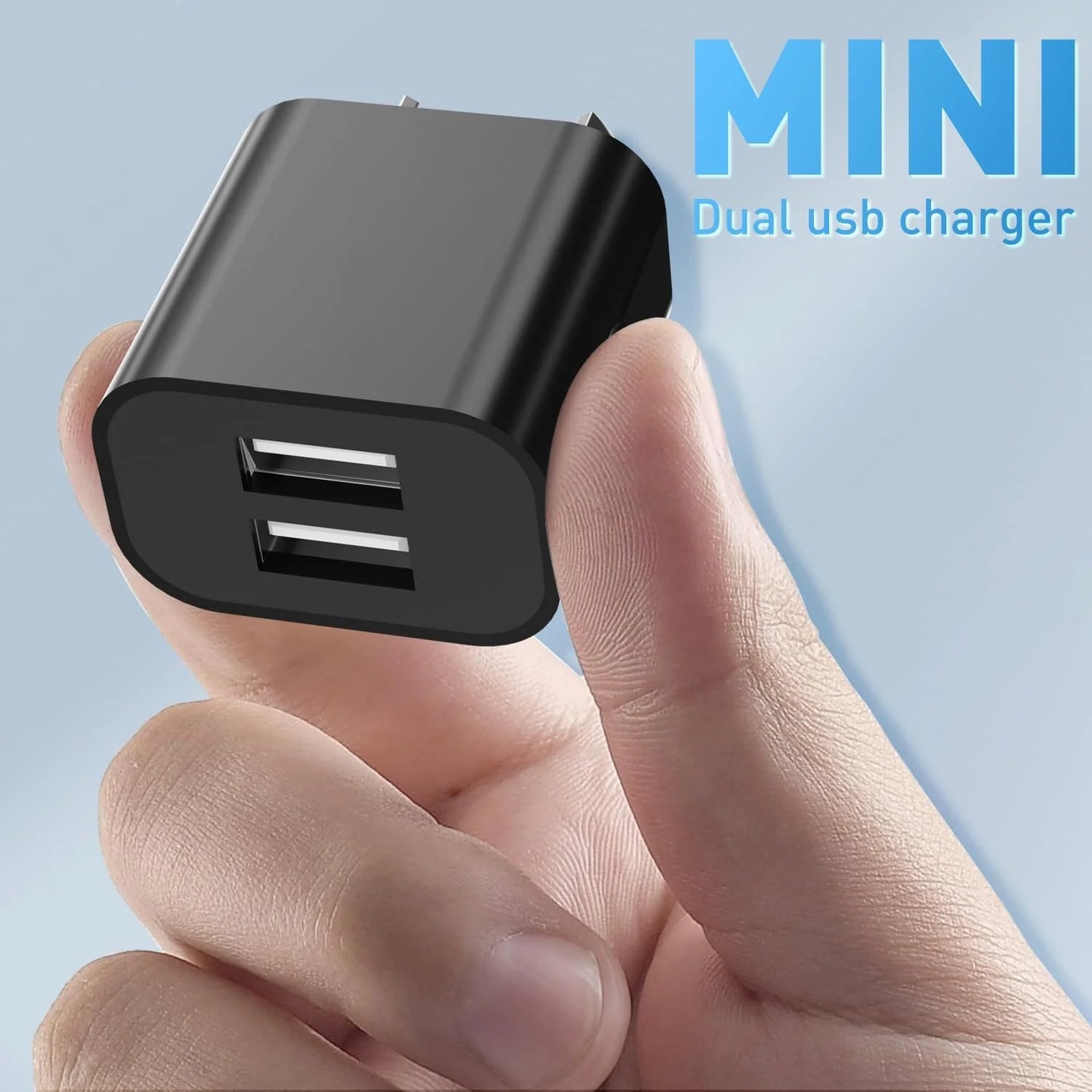 1/5Pcs Universal Travel 5V 2A Dual Port USB Wall Home Charger Power Adapter AU Phone Charging Head Australian Standard Plug