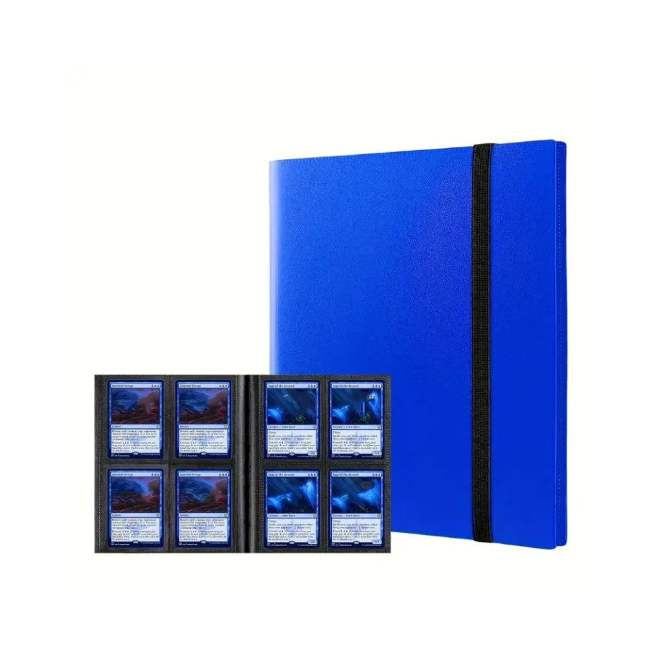 160-Pocket Extra-Large Trading Card Binder - Durable PP Material, Protective Album for Game and Collectible Cards