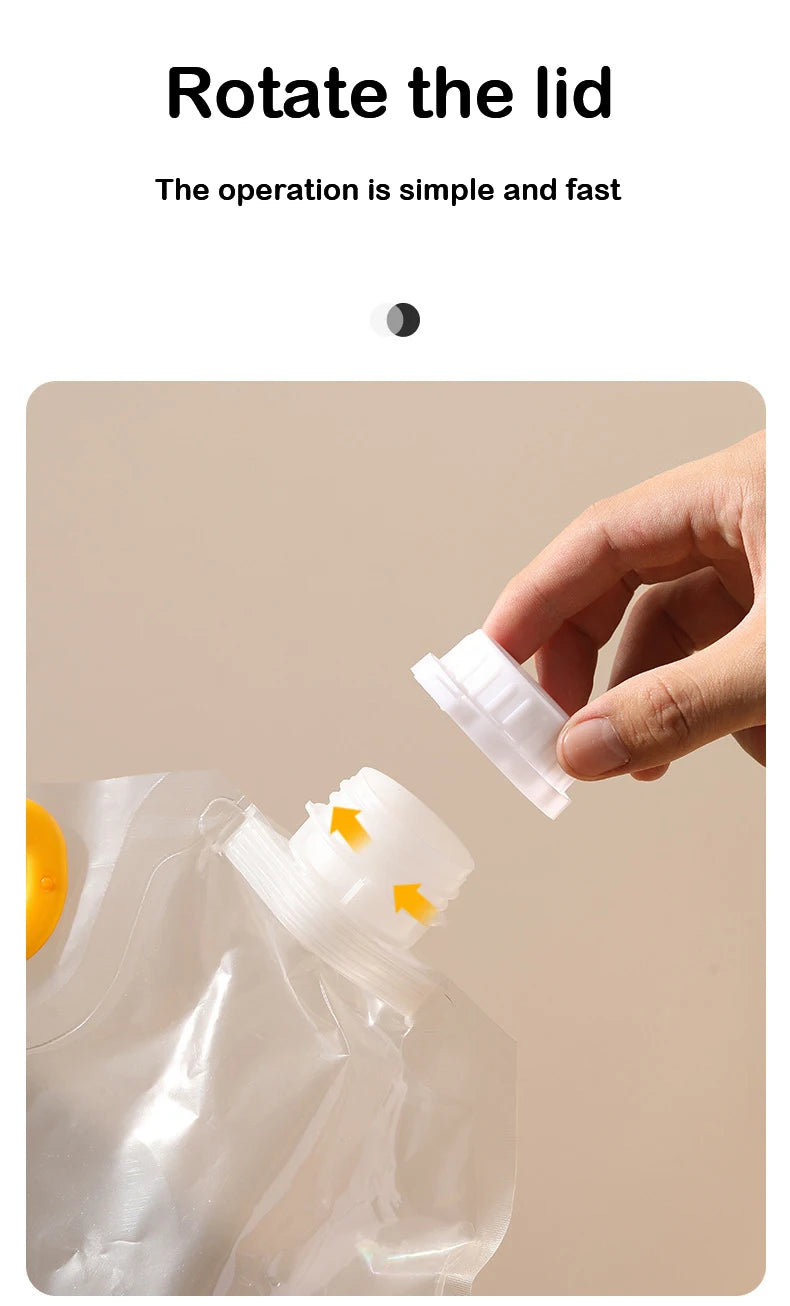 5pcs Grains Sealed Bag Kitchen Insect Proof Moisture Proof Fresh Keeping Storage Bag Recyclable  Transparent Grain Storage Bags