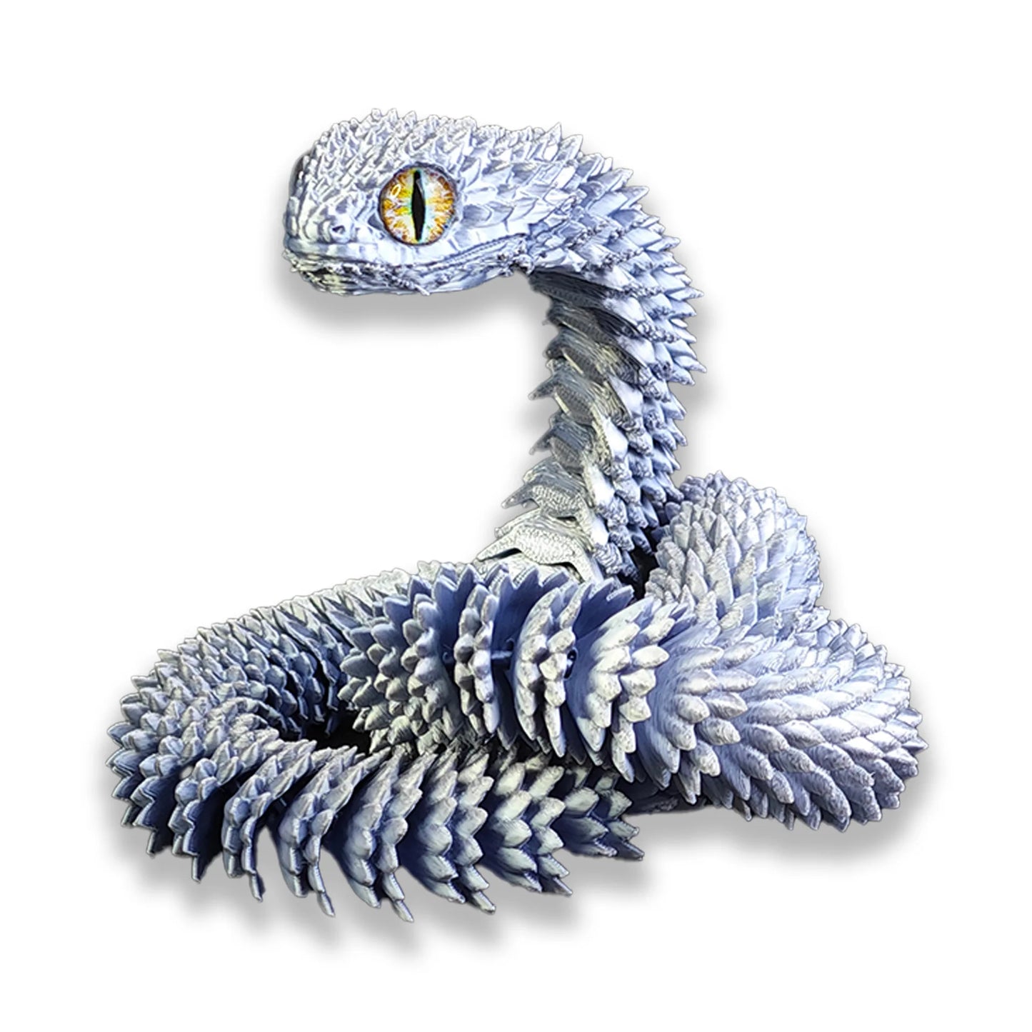30cm 3D Printed Snake Toys Funny Printed Animals Snake Christmas New Year Craft Ornament Simulation Animal Home Desktop Ornament