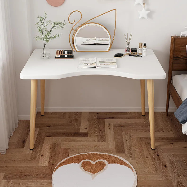Home Office Desk Adult Desktop Computer Desk Modern Simple Workbench Student Study Writing Desk Household Solid Wood Leg Table