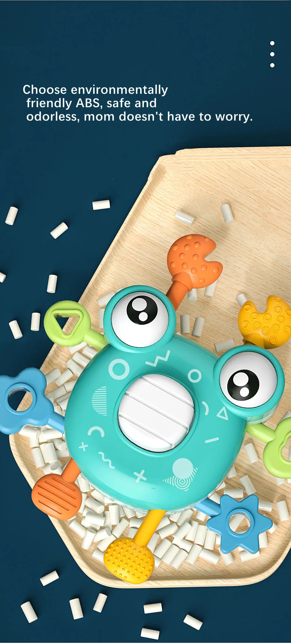 New Fun Baby Finger Exercise Game Newborn Baby Rattles Mobiles Hanging Bell Early Education Toys 0-24 Months For Children Gifts