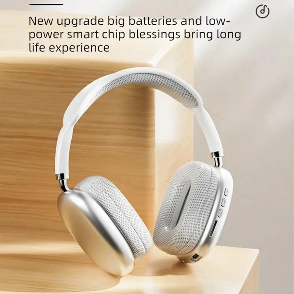 P9 Wireless Bluetooth Earphones Headphones Outdoor Sports Headset 5.1 With Charging Bin Display Touch Control Earbuds for Muisc