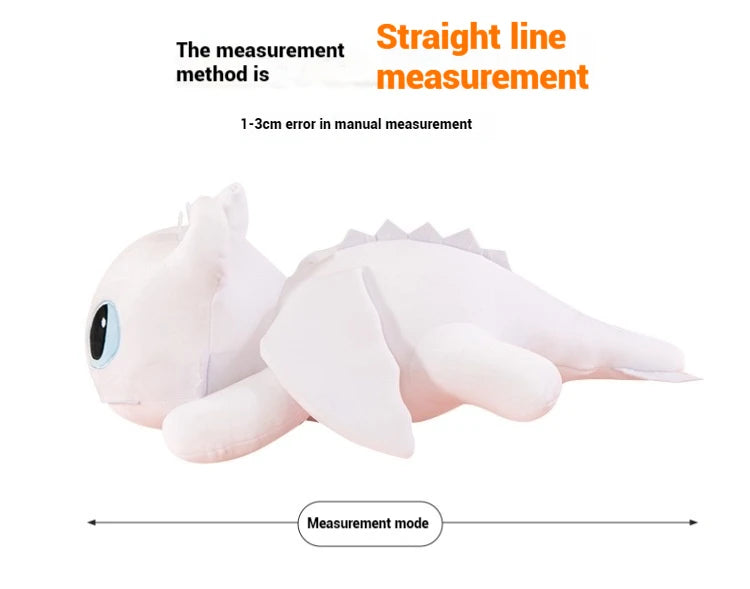 100cm Little Flying Dragon Kawaii Plush Toy Lying Posture Style Toothless Doll Pillow Children Couple Christmas Birthday Gift