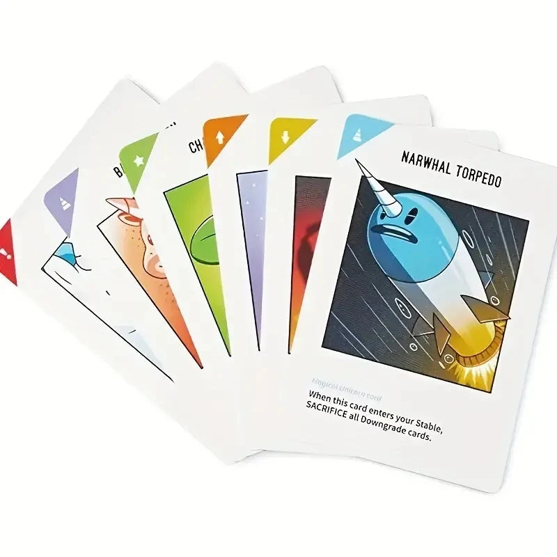 UNICORNS BOARD CARD Game Family Entertainment Card Games Multiplayer Interactive Games Party Board Games