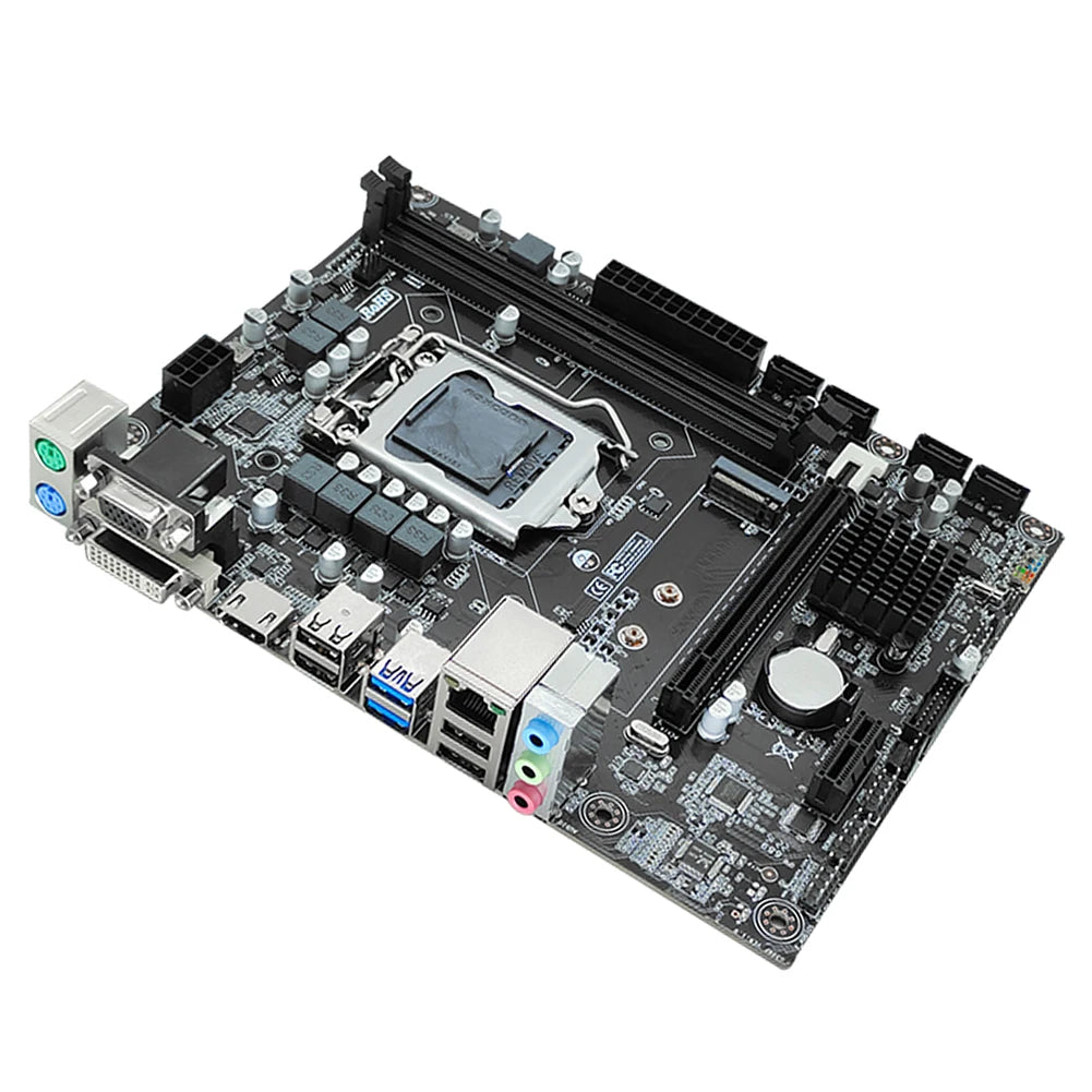 H310 Motherboard LGA 1151 Support Dual Channels DDR4 NVME M.2 Placa Mae Mother Board Micro-ATX DDR4 RAM Memory USB3.0 Mainboard