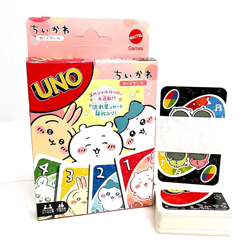 2025 New Hello Kitty Board Games UNO Cards Table Family Party Entertainment UNO Games Card Toys Children Birthday Christmas
