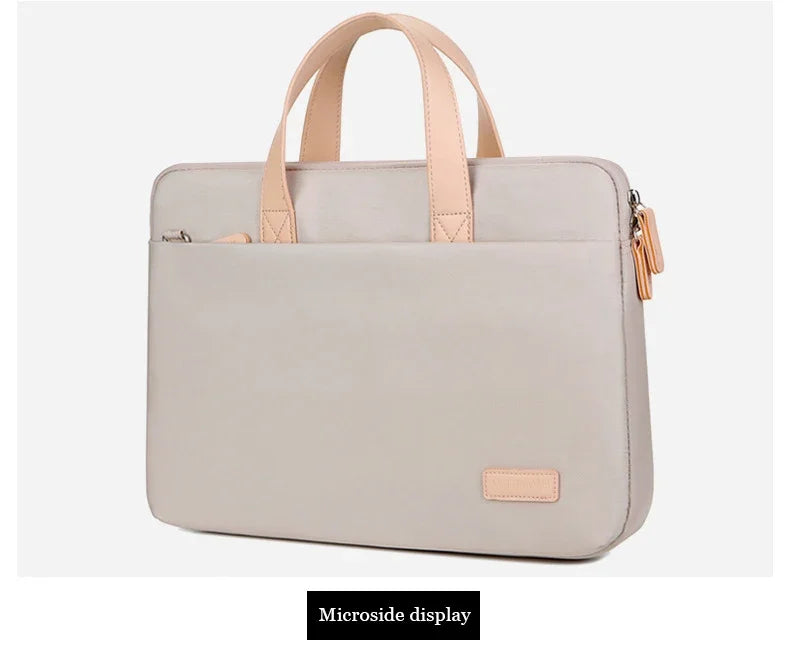 Lightweight Laptop Bag Portable Business Shoulder Messenger Bag 14/15 Inch Handbag Waterproof shockproof Storage Bags Briefcases