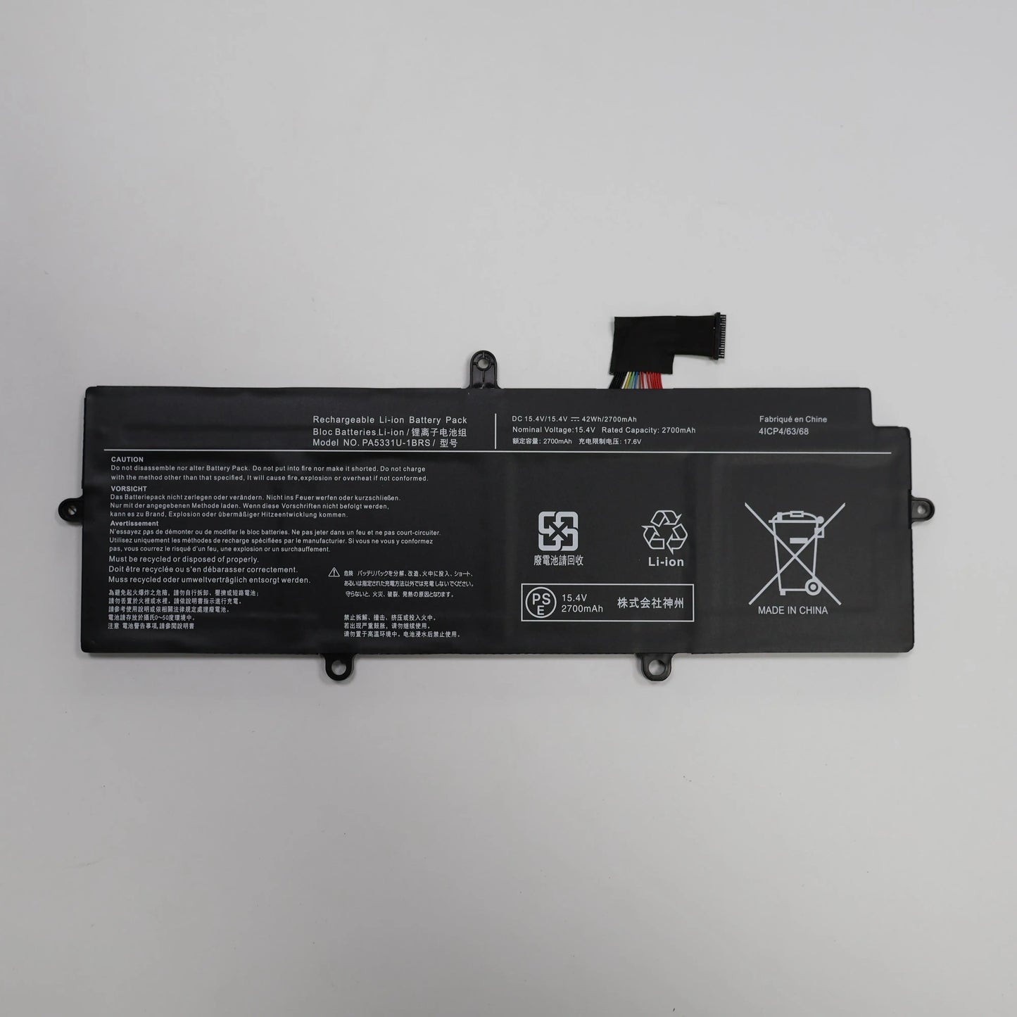 FRLAN PA5331U-1BRS Laptop Battery for Toshiba Dynabook Portege A30-E Tecra A40-e1420 X30l-g Long-Lasting & Safe 1-Year Warranty
