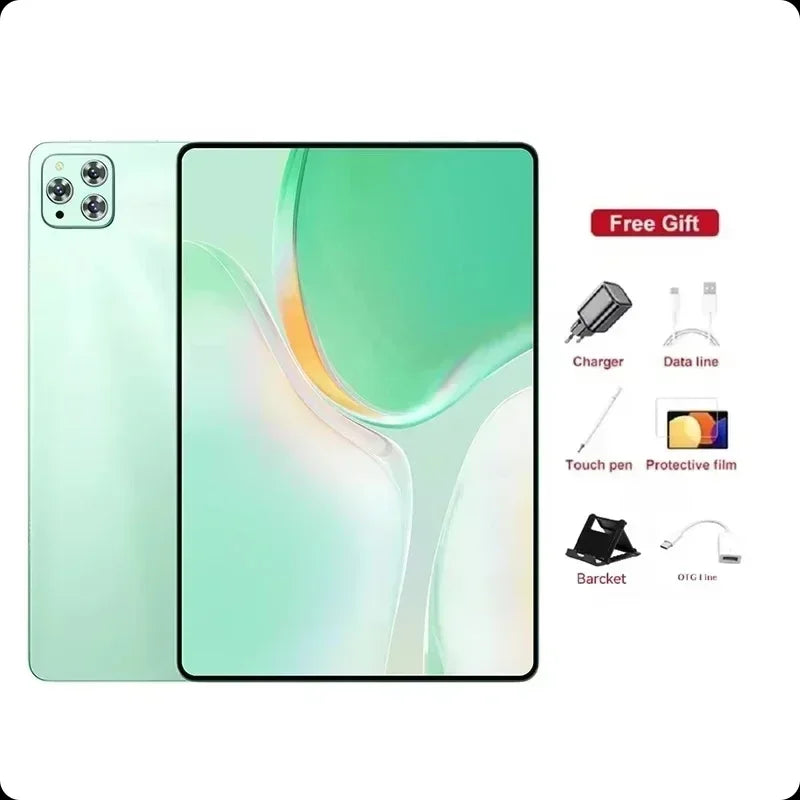 11 Inch Original iPad Air Pro 16GB RAM 1TB ROM Android 14 4G 5G LTE Double SIM Cards Global Version Google Tablet WIFI HD Screen