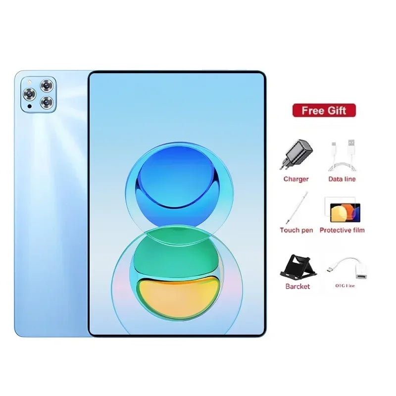 Original iPad Air Pro Tablet 11 inch Android 14 Global Snapdragon 870 22GB+2TB 20000mah 5G Dual SIM WIFI HD Full Screen