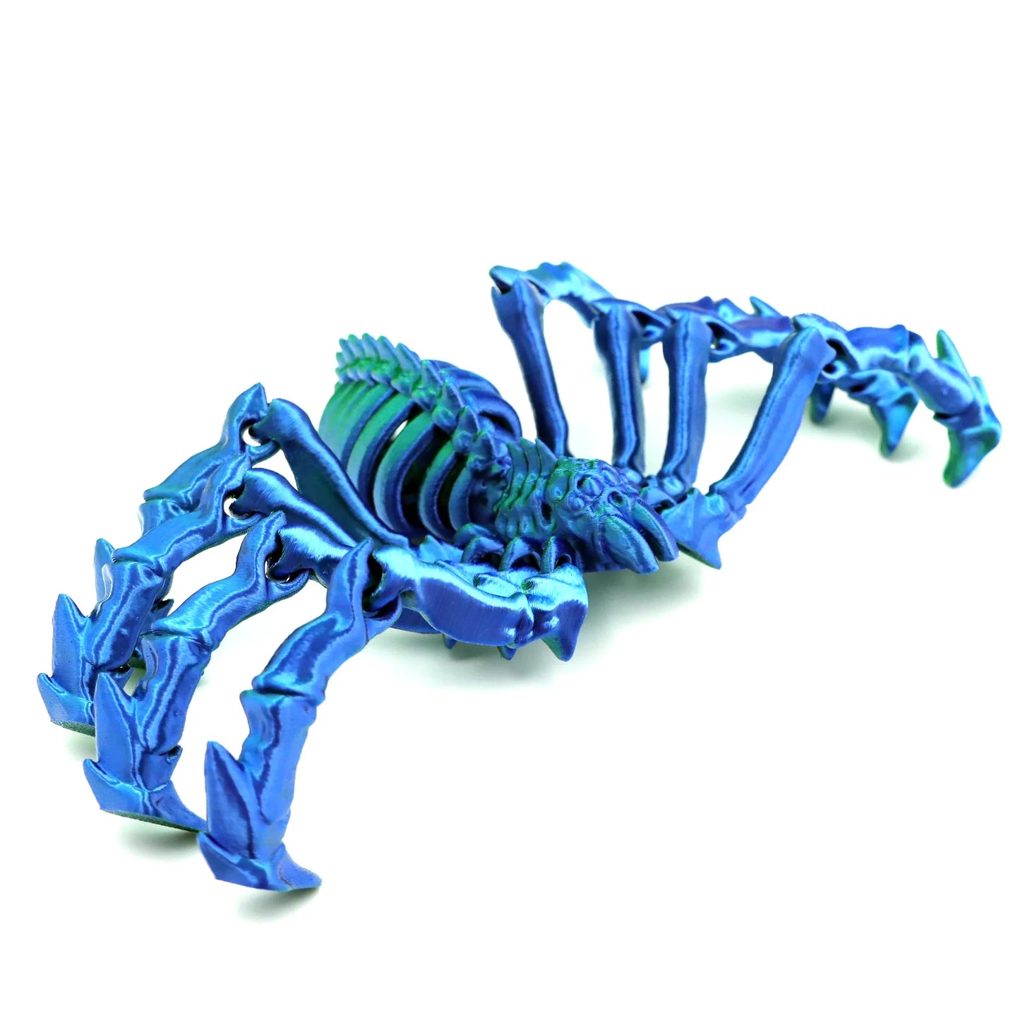 3D Printed Retractable Spider Movable Joint Fidget Toy Rotatable Articulated Office Desktop Ornament Adults Kid Toy Crafts Gift