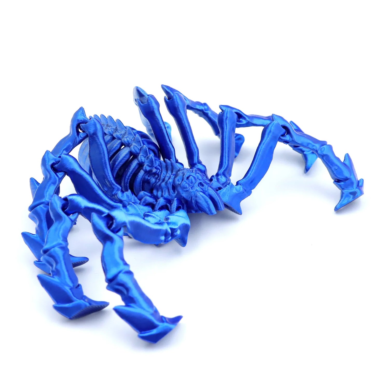 3D Printed Retractable Spider Movable Joint Fidget Toy Rotatable Articulated Office Desktop Ornament Adults Kid Toy Crafts Gift