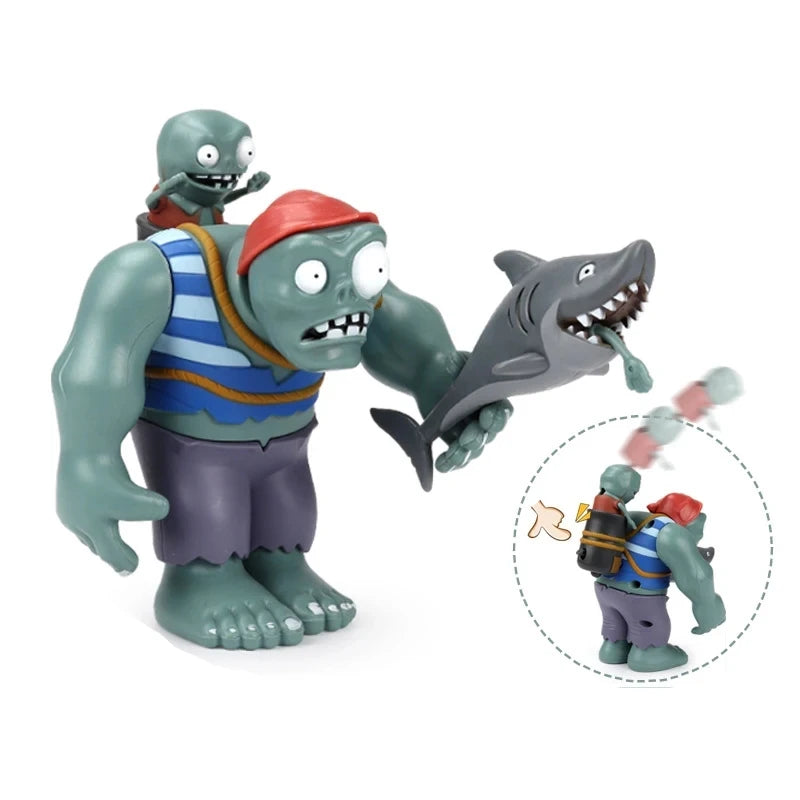 Plants vs Zombies Action Figure Gargantuar Dr. Zombie Conehead Football Bucket Yeti Figures Birthday Gifts Children Toy For Boys