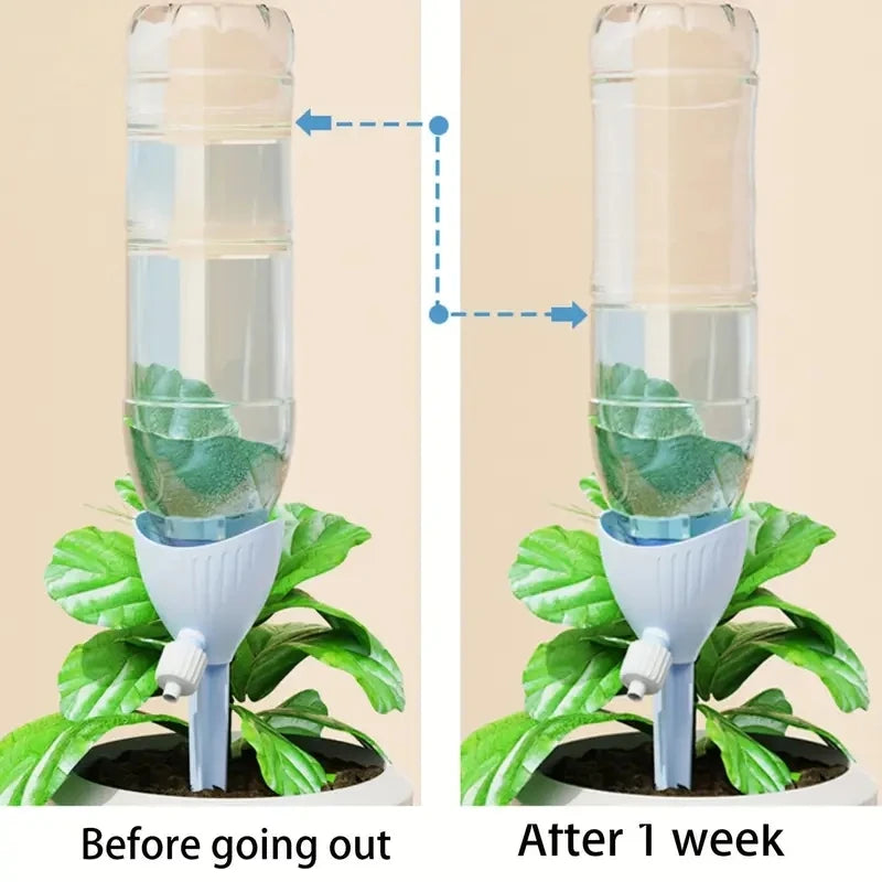 Automatic Watering Device Creative Plant Potting Gardening Adjustable Speed Dripping Device Lazy Home Automatic Water Infiltrati