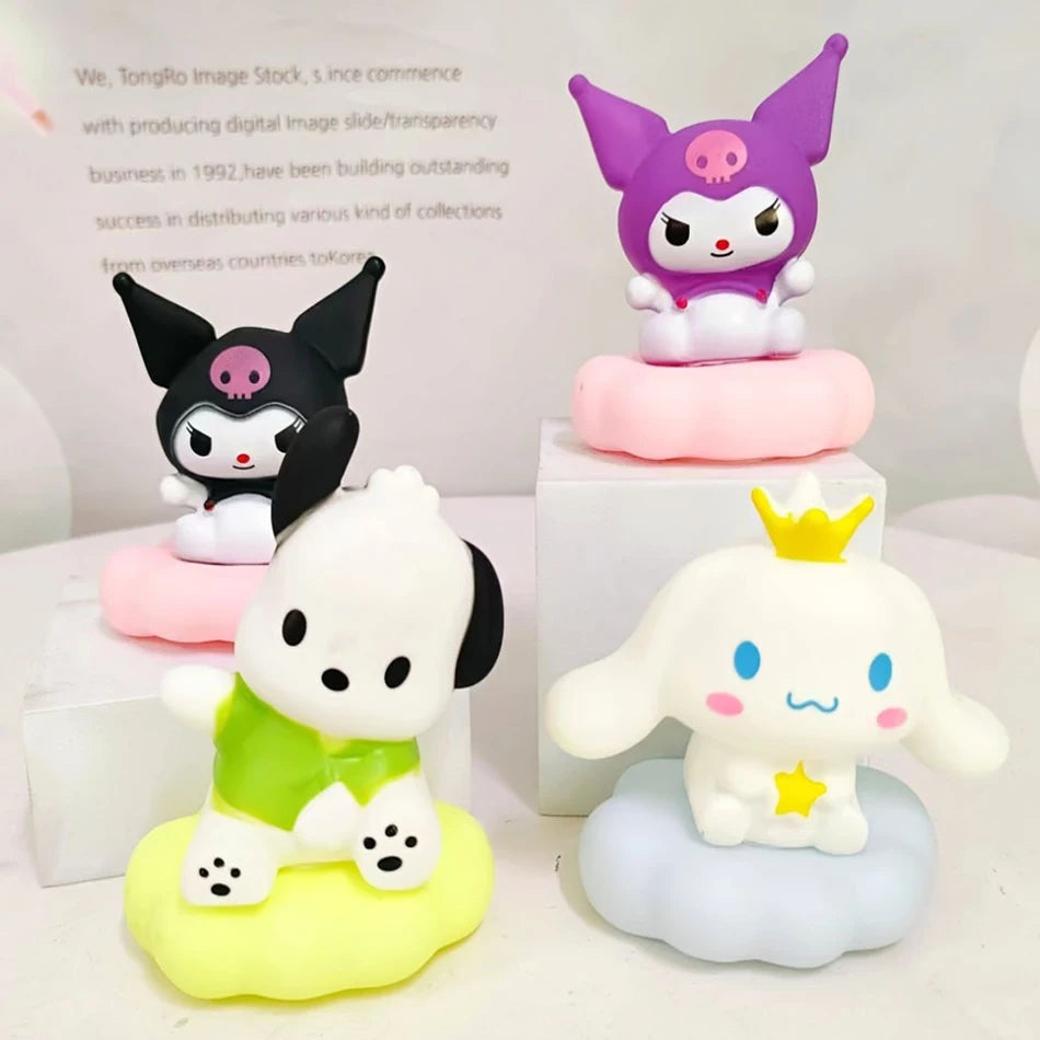Kuromi Night Light Cute Anime Soft Light Bedroom Bedside LED Light Room Decoration Christmas Children's Toy Gift