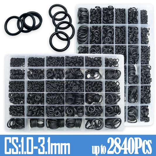 2840 O-Ring NBR Automobile Nitrile Rubber ORing Corrosion Oil Resistant Seal Washer for Car Air Condition Faucet Plumbing Gasket