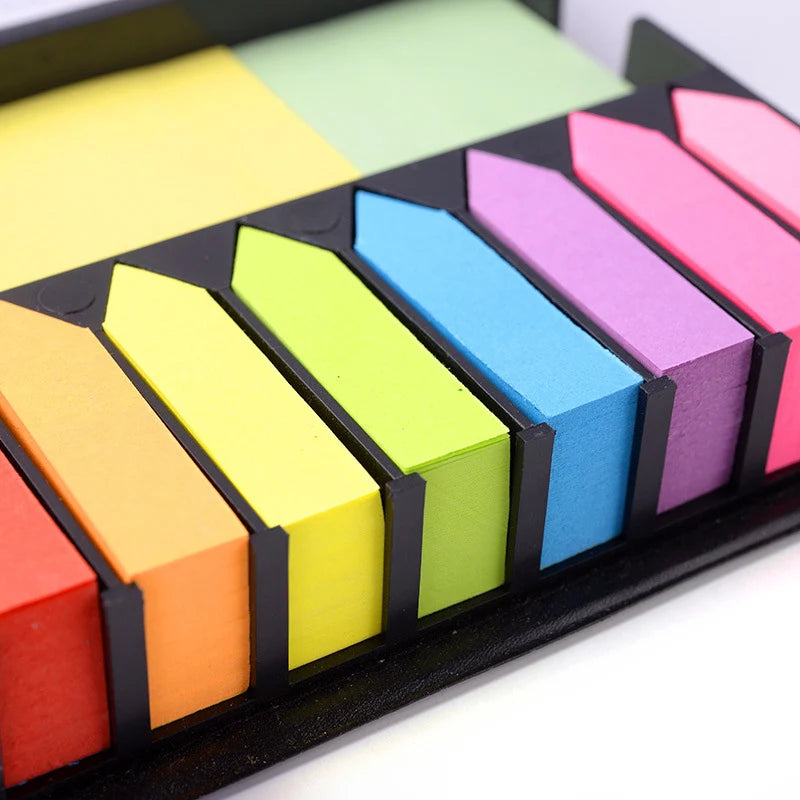 1 Set of Colorful Convenience Stickers Organization Multi-Color Stickers Set Leather Packaging Box Calendar 2025 and More