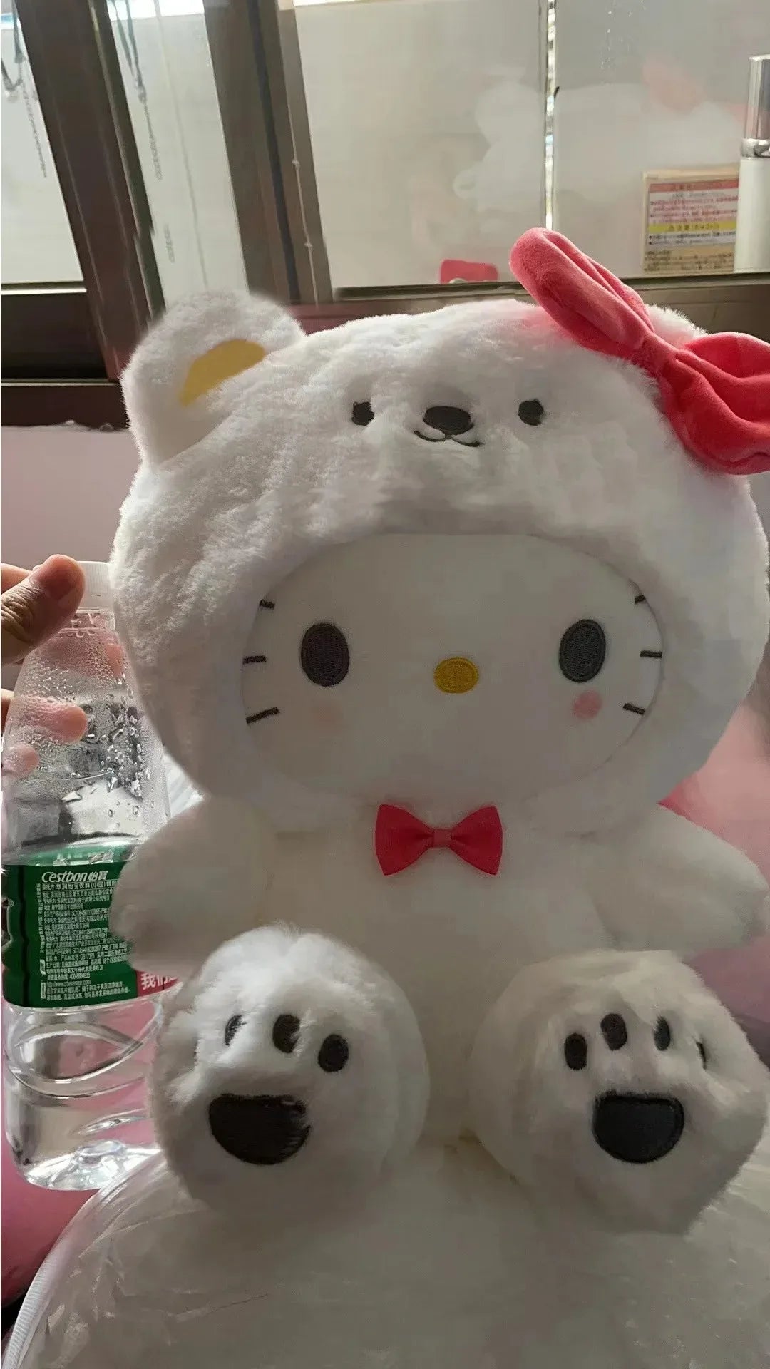 20CM Sanrio Plushies Hello Kitty Cinnamonroll Kuromi Pochacco Stuffed Plush Doll Cos Bear Cute Toys Children Birthday Gifts