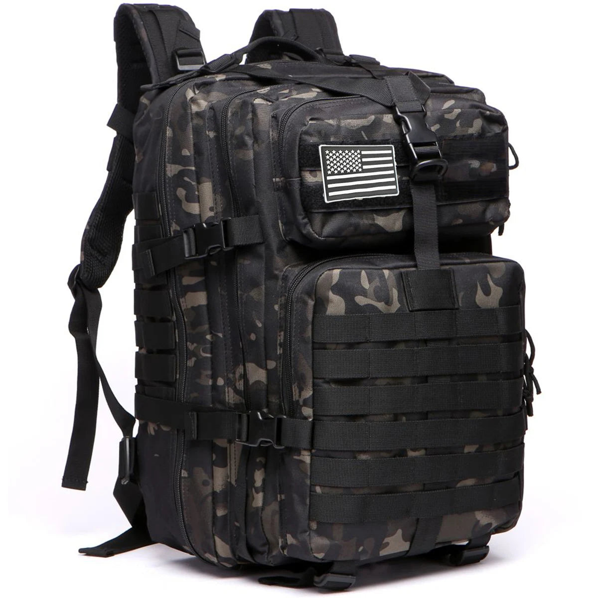 25L/50L Sturdy Nylon Waterproof Tactical Sports Trekking Fishing Hunting Camping Hiking Bag Backpack Outdoor Rucksacks