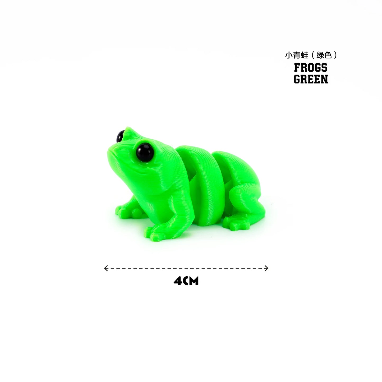 3D Printed Animals Movable Joint Fidget Toy Figurine Simulation Animal Office Desktop Ornament 2025 New Year Gifts Crafts Gift
