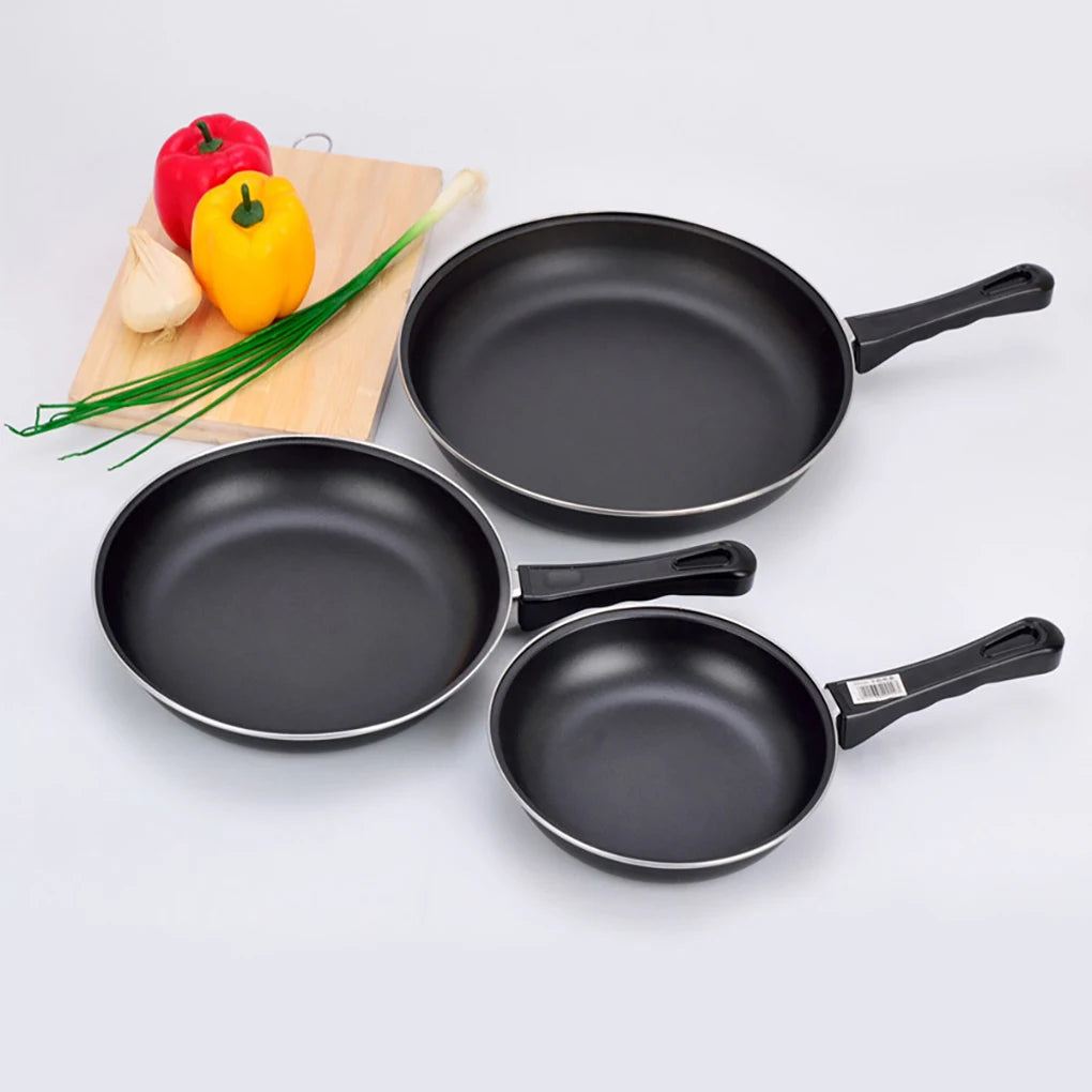 Frying Pan Non-stick Mini Thick Steak Flat Pan Iron Pancake Egg Fryer Kitchen Cookware, 20cm