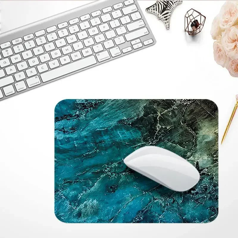 Desktop Supplies Marble Mouse Pads Small Mouse Pad Nordic Style Pad for Mouse Luxury Surface for Computer Premium Padding
