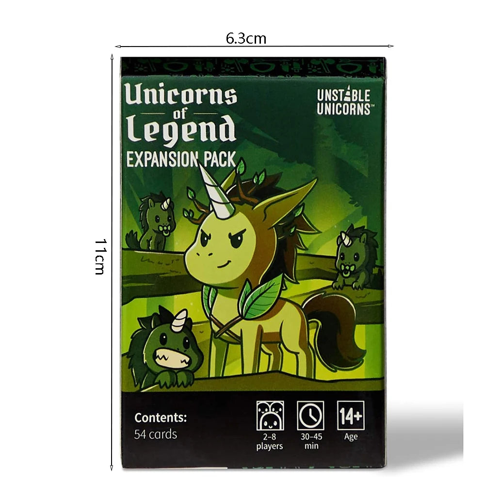 Unstable Unicorns Board English Family Party Expansion Basic Version Of Classic Board Games Control and Chaos Base Game