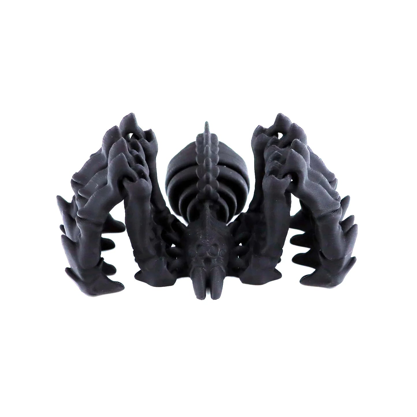 3D Printed Retractable Spider Movable Joint Fidget Toy Rotatable Articulated Office Desktop Ornament Adults Kid Toy Crafts Gift