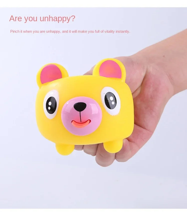 Talking Animal Baby Toys Jabber Ball Tongue Out Stress Relieve Soft Cute Tiger Pig Dog Ball Great Gifts for Kids Adult Baby Toy