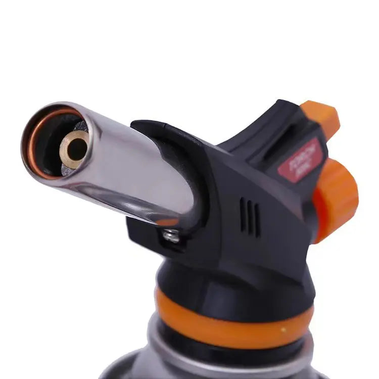 Welding Gas Torch Flame Gun Torch Cooking AutoIgnition Butane Gas Flame Gas Torch for BBQ Camping Cooking