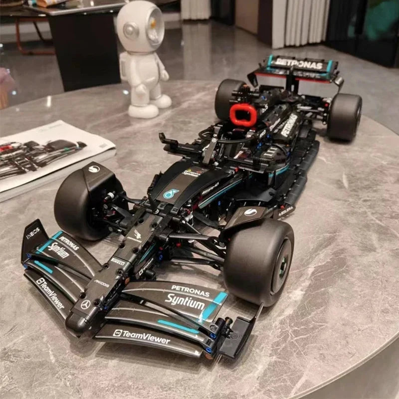 1642PCS New Technical F1 W14 E Performance Speed Race Car Building Blocks Brick Compatible MOC Vehicle Model Car DIY Toy Gifts