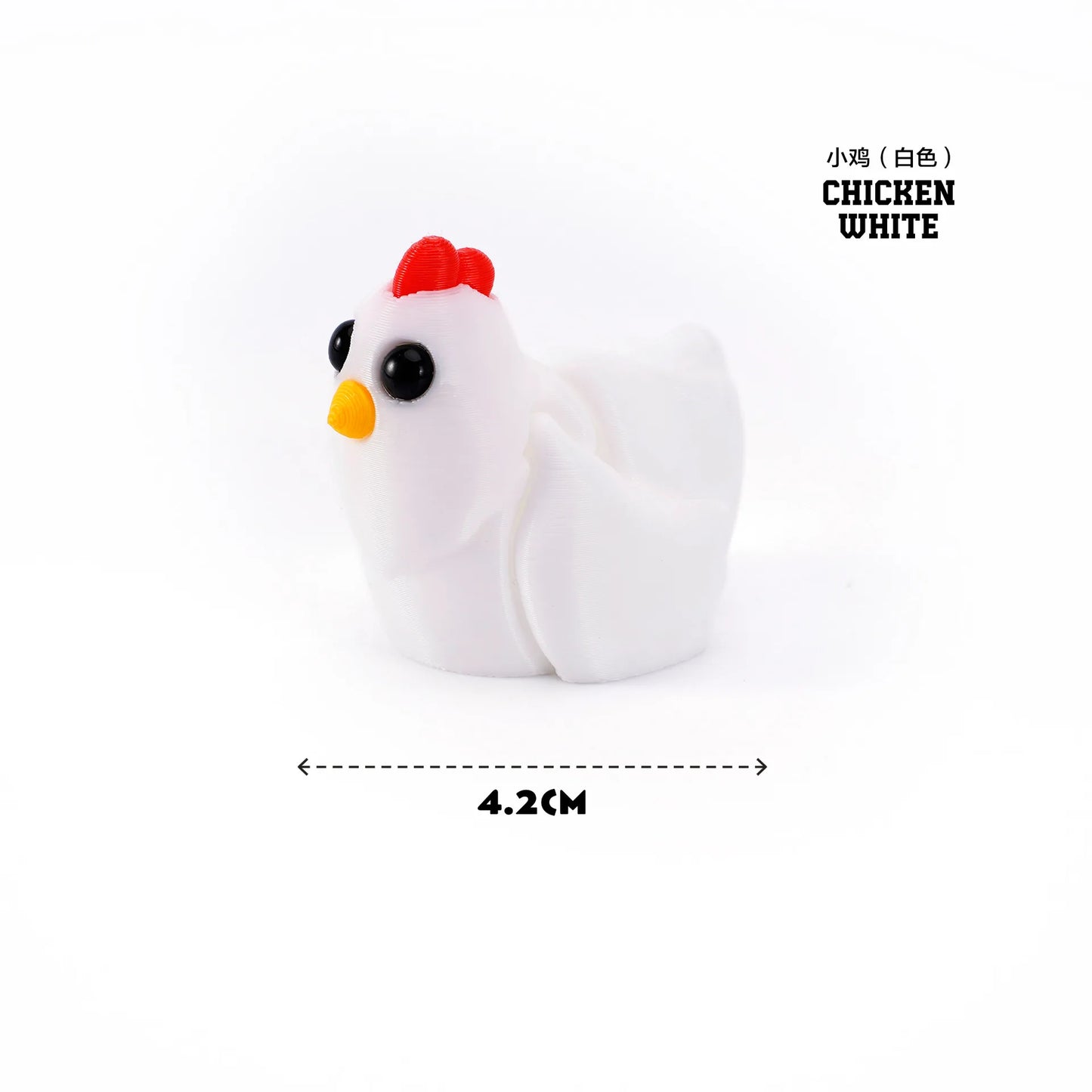 3D Printed Animals Movable Joint Fidget Toy Figurine Simulation Animal Office Desktop Ornament 2025 New Year Gifts Crafts Gift