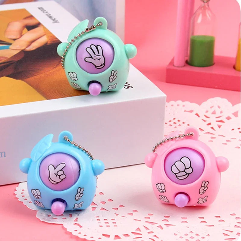 12/24 Pcs Fun Guessing Egg Game with Key Chain Kids Birthday Party Favors Christmas Wedding Gifts Guests Reward Pinata Fillers
