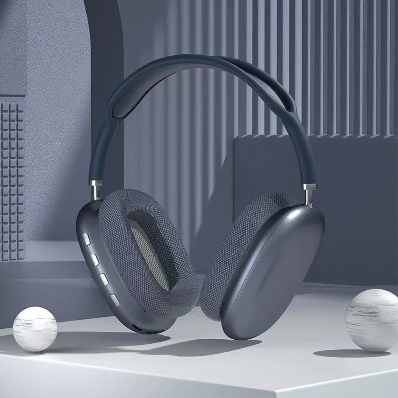 P9 Wireless Bluetooth Earphones Headphones Outdoor Sports Headset 5.1 With Charging Bin Display Touch Control Earbuds for Muisc
