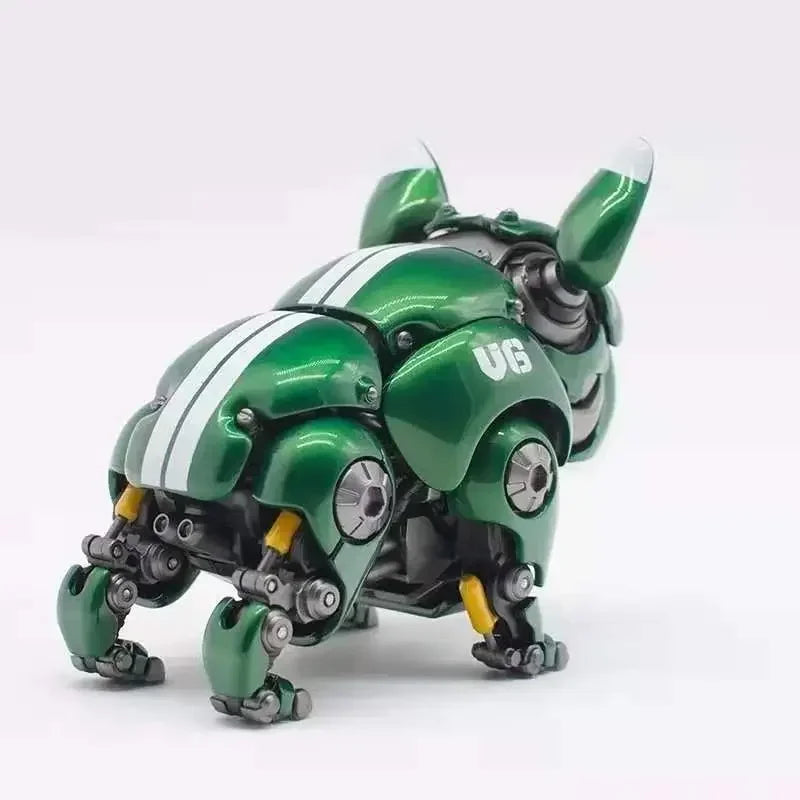 Hwj Rambler Transformation bouledogue mécanique Robot chien figurine jouets mobiles métallique à mode Science-Fiction ornement