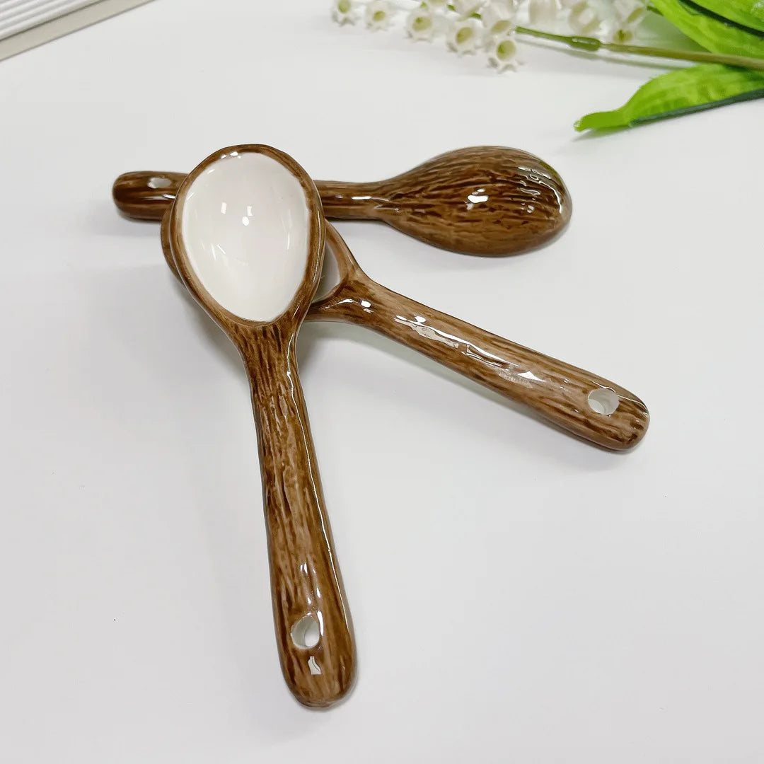 High value ins retro hand-squeezed irregular ceramic mark coconut cup coffee cup oat breakfast water cup