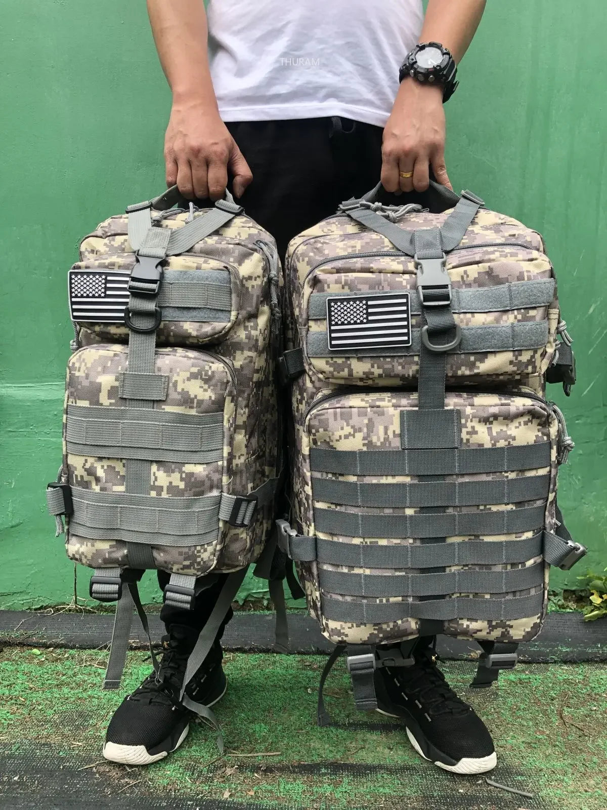 25L/50L Sturdy Nylon Waterproof Tactical Sports Trekking Fishing Hunting Camping Hiking Bag Backpack Outdoor Rucksacks