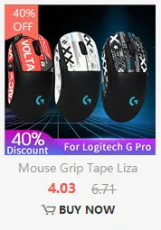 Anti-slip Handmade Mouse Sticker For Logitech G502 Hero Wireless Skin Sticker Side Sweat Pad G502 PC Gamer DIY Without Mouse