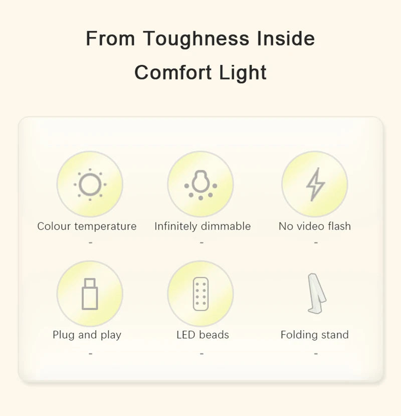 LED Desk Lamp USB Rechargeable Touch Night Light 3 Levels Dimmable Eye Protection Foldable Table Lamp For Bedroom Bedside Readin