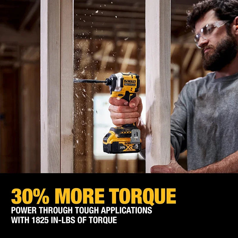 DEWALT DCF850 20V Impact Drill Brushless Motor 205Nm Variable Speed Electric Screwdriver Woodworking Driver Bare Tool power tool